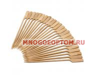 BOYSCOUT Шампуры бамбуковые с ручкой Флажок