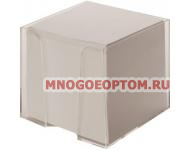 Блок-кубик ATTACHE ЭКОНОМ в стакане 9х9х9 белый