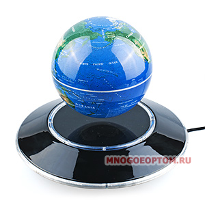 Глобус в магнитном поле. 19х19 см. D-11 см. пластик-1